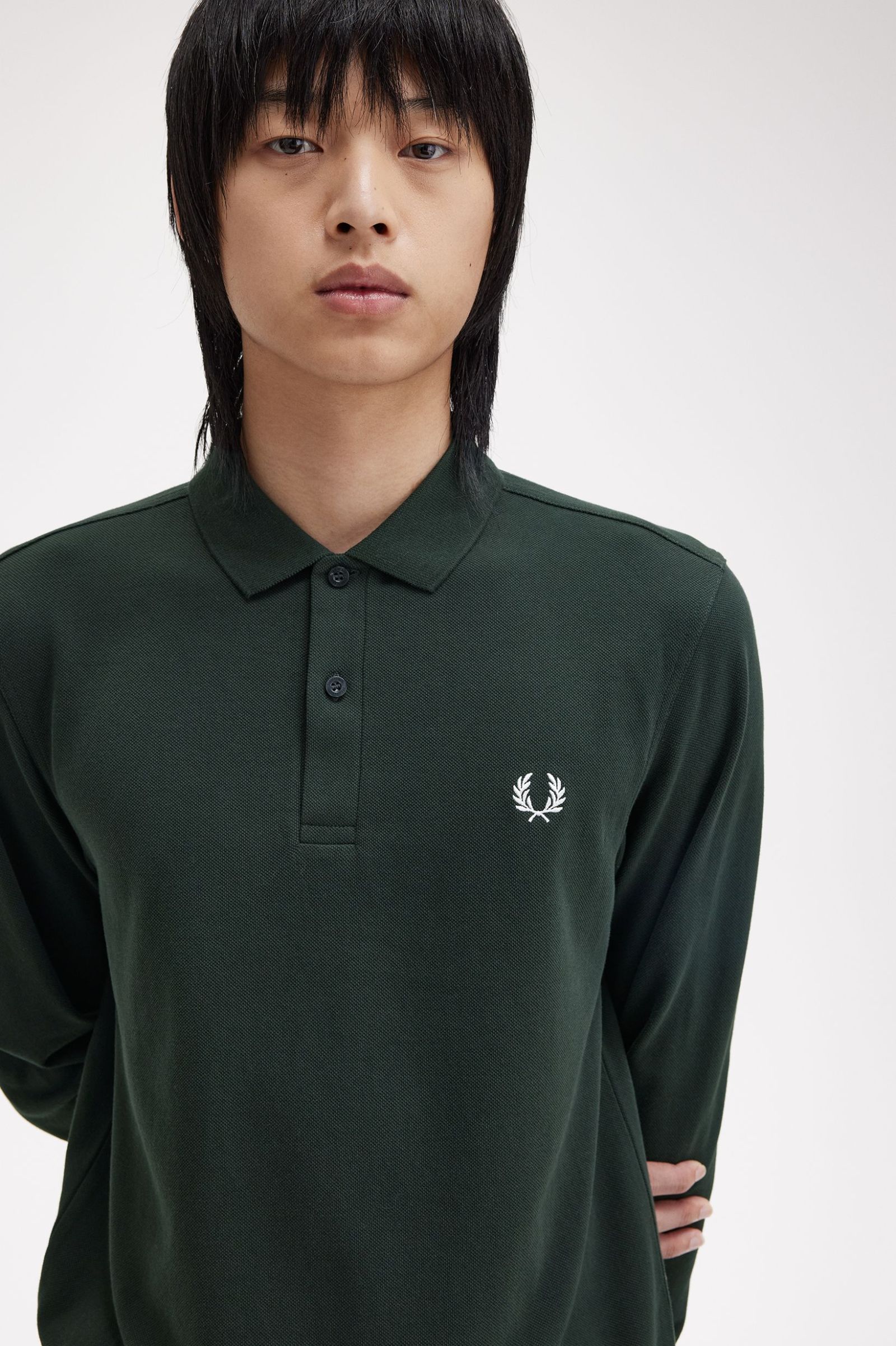 Polo Fred Perry manga comprida