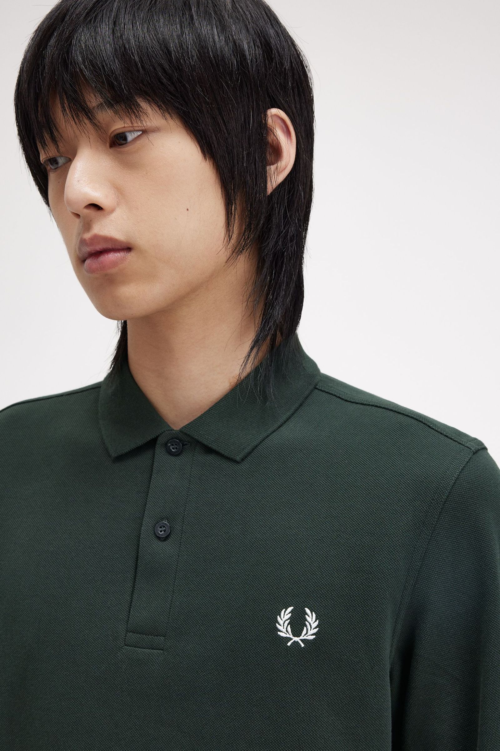 Polo Fred Perry manga comprida