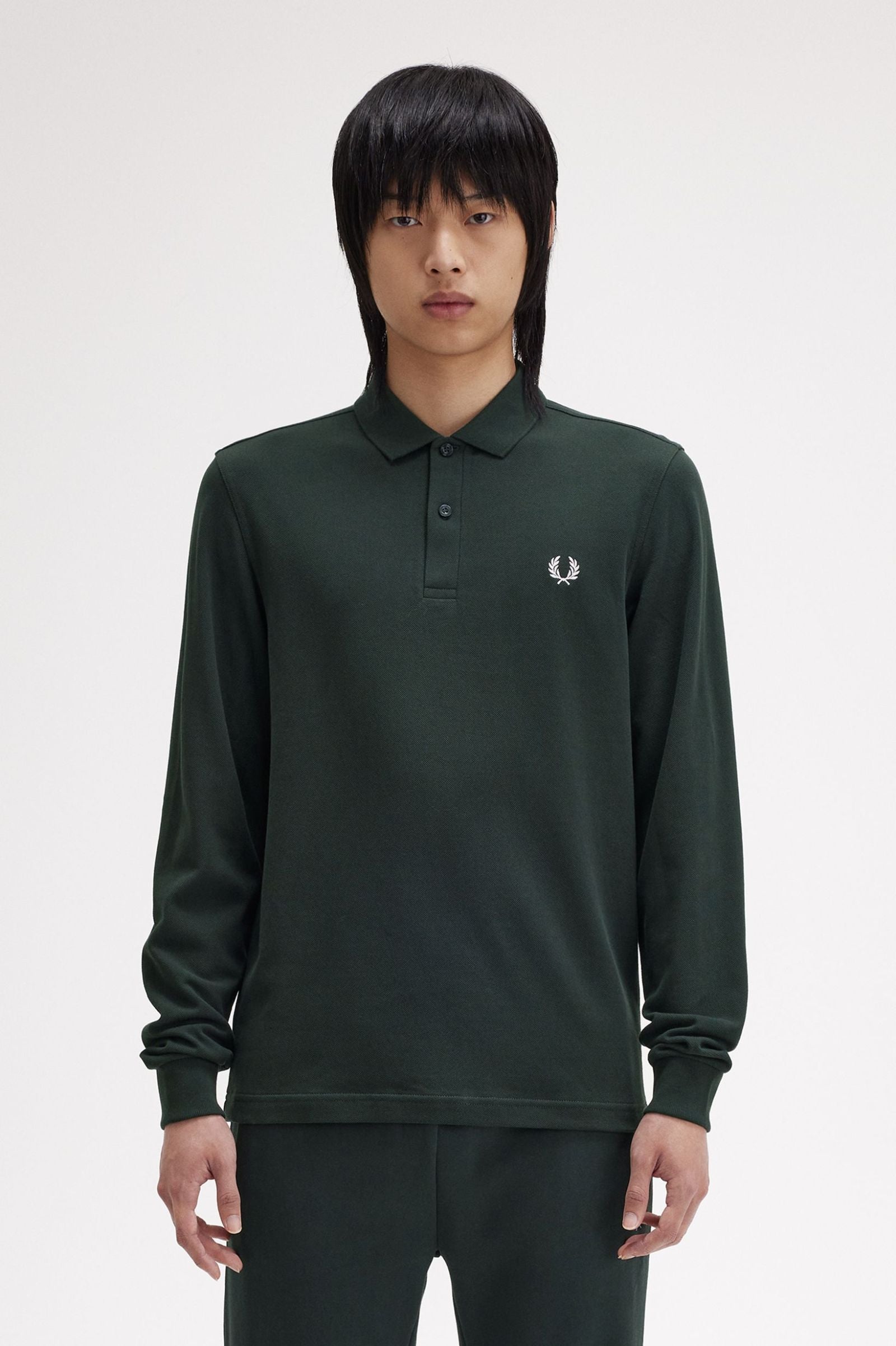 Polo Fred Perry manga comprida