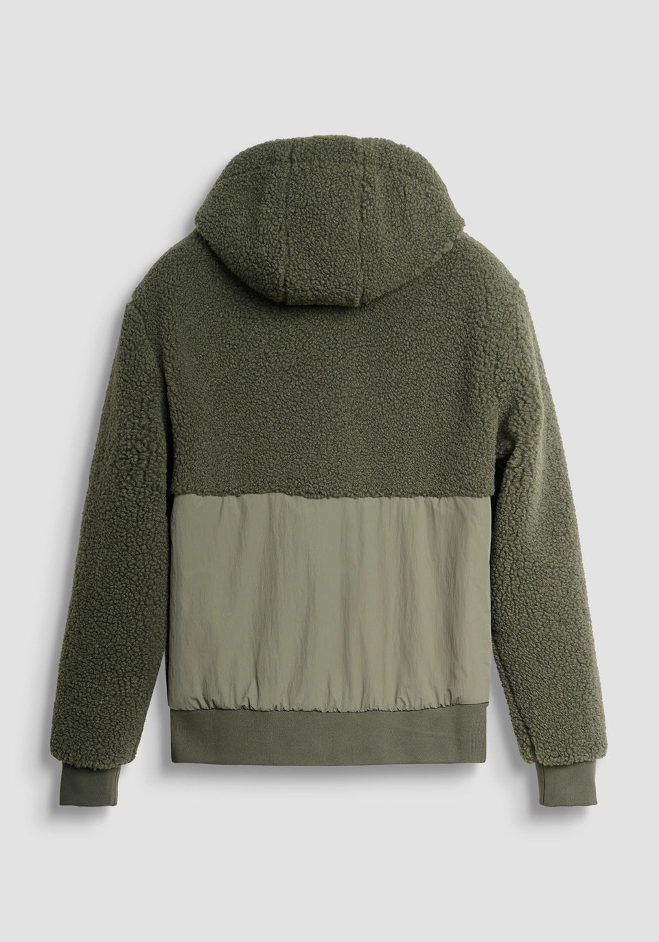 Blusão Antony Morato em Efeito Teddy com Detalhes em Nylon