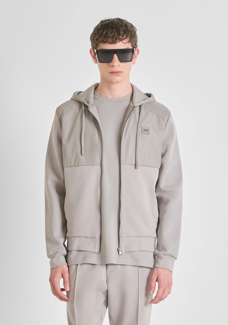 Blusão Hoodie Antony Morato em Algodão Interlock com Capuz