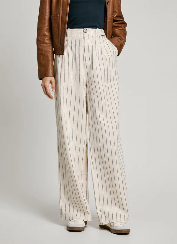 Pepe Jeans Calça Riscas Herly - detalhe