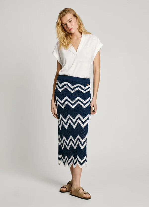 Pepe Jeans Saia Malha - vista frontal