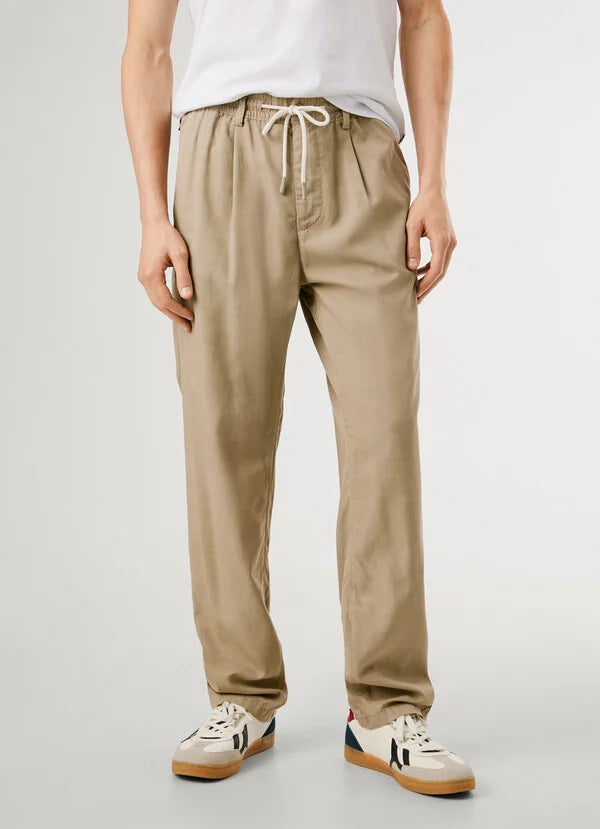 Calças Jeans Pepe Jeans bege - vista frontal