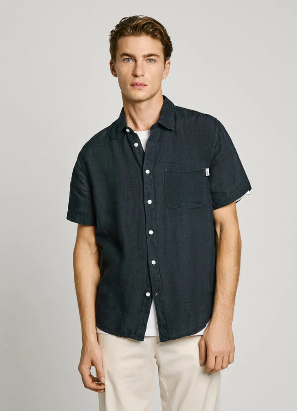 Camisa Pepe Jeans azul - vista frontal