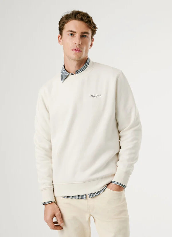 Sweatshirt Pepe Jeans Logo Bordado - Regular Fit - vista alternativa