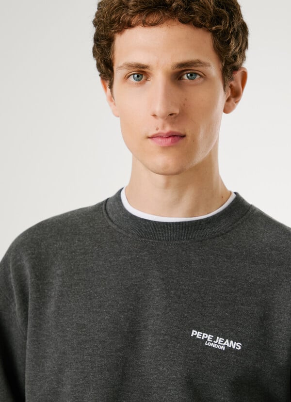 Hoodie Pepe Jeans Logo Estampado - Regular Fit - vista alternativa