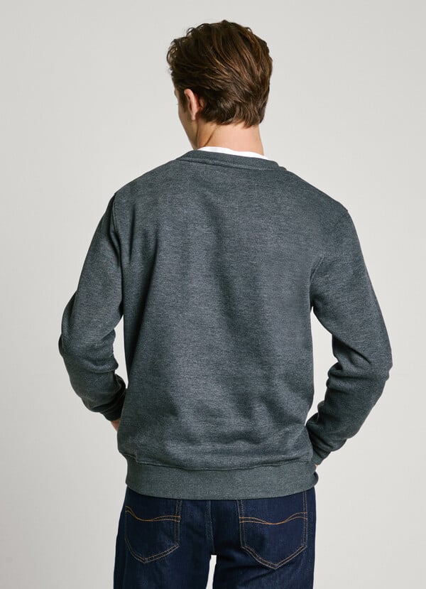 Sweatshirt Pepe Jeans Logo Bordado - Regular Fit - vista alternativa