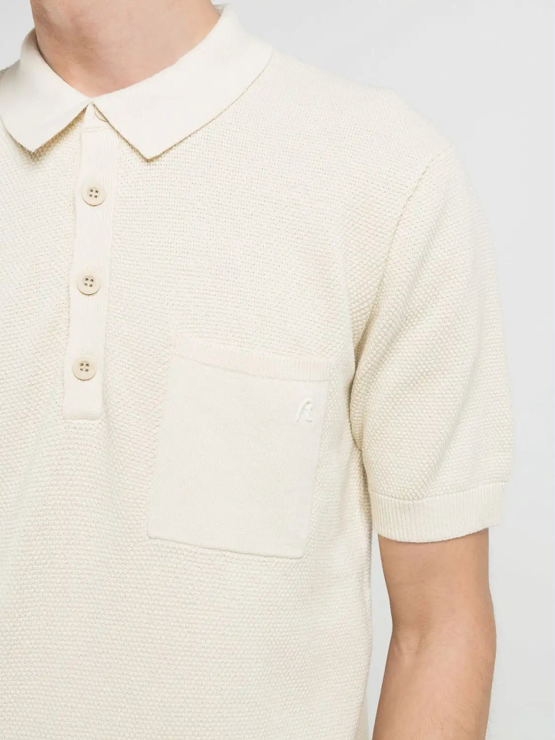 Replay knit polo shirt
