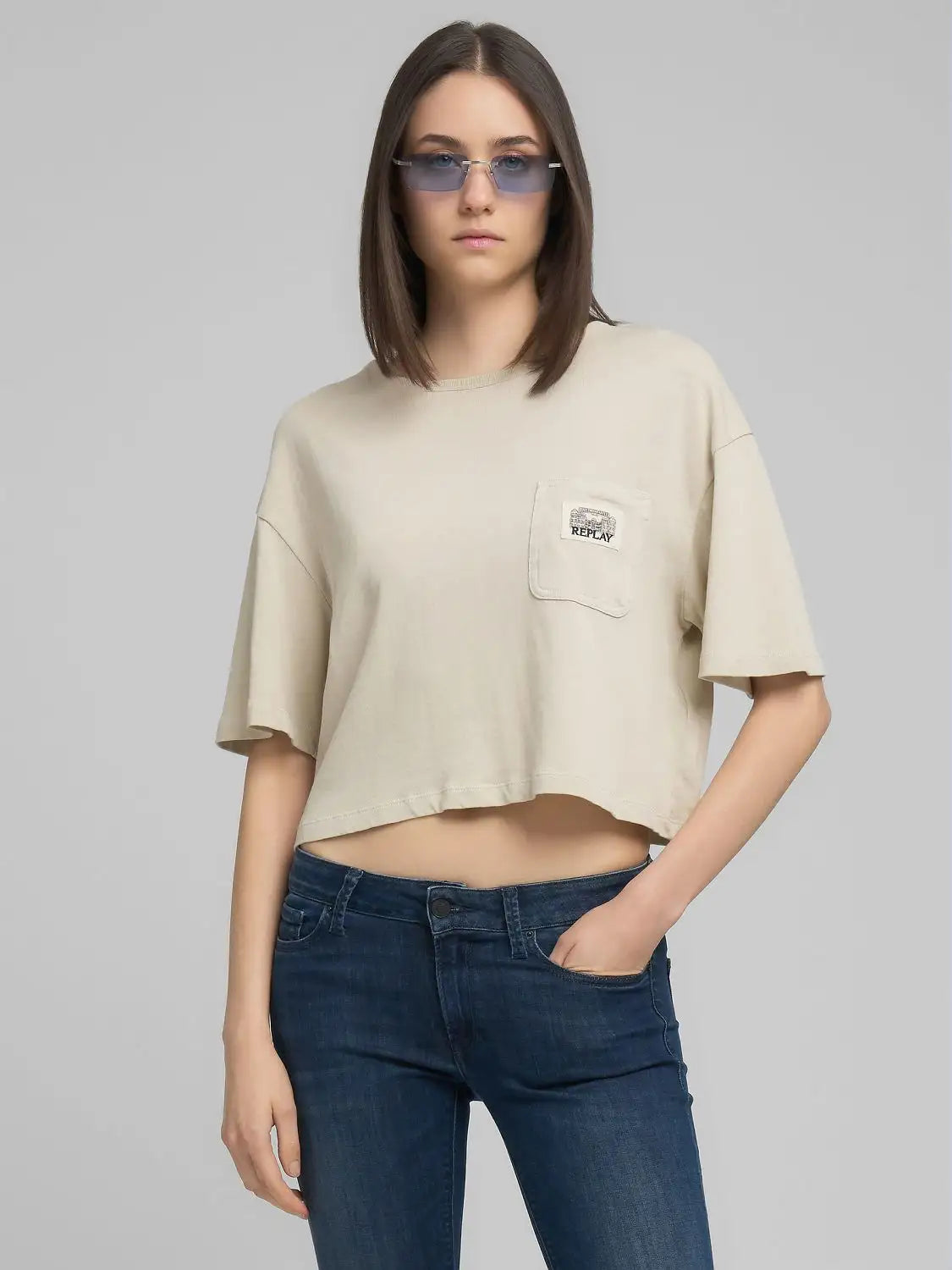 Replay T'Shirt Cropped