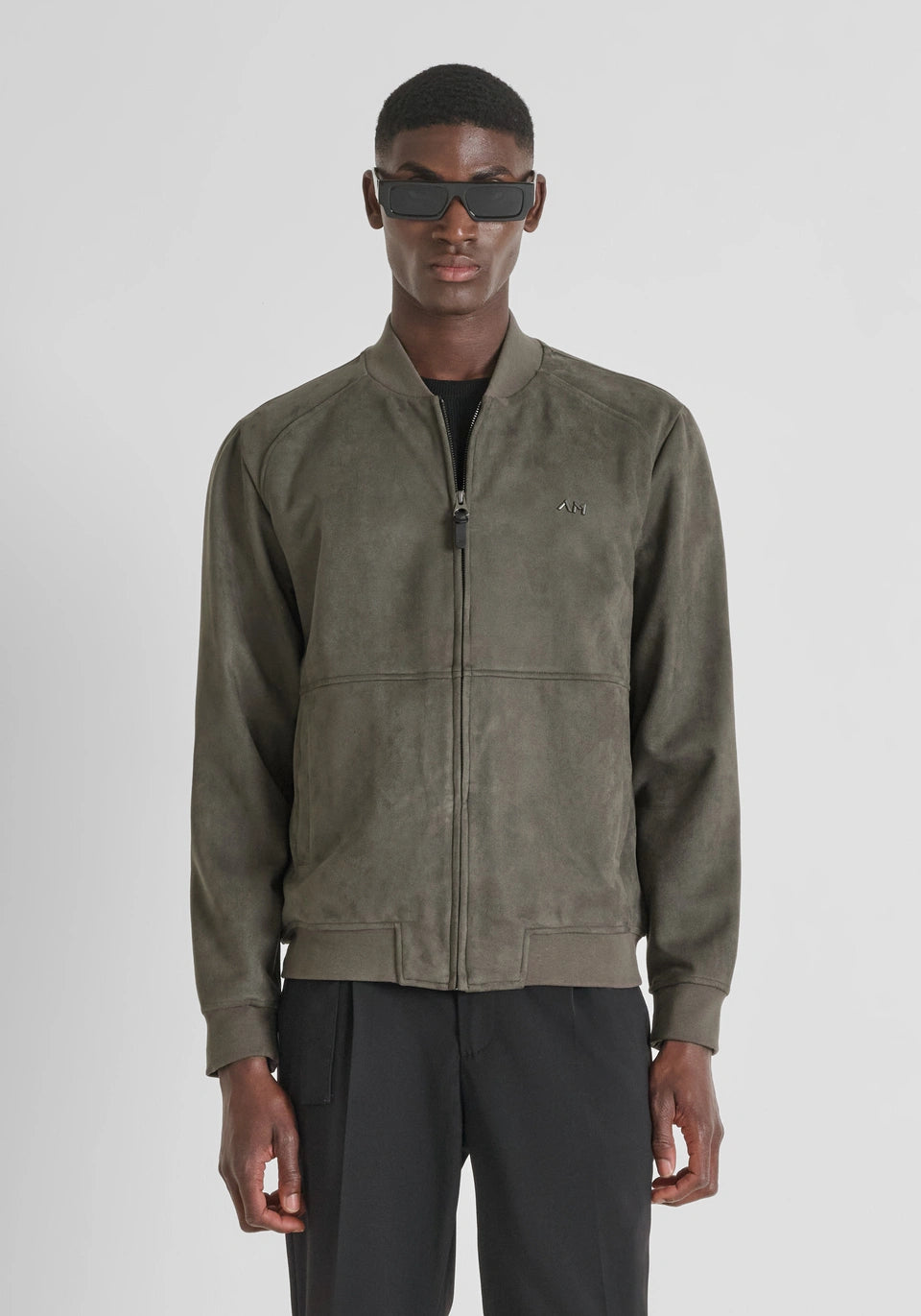 Blusão Bomber Antony Morato em Efeito Camurça