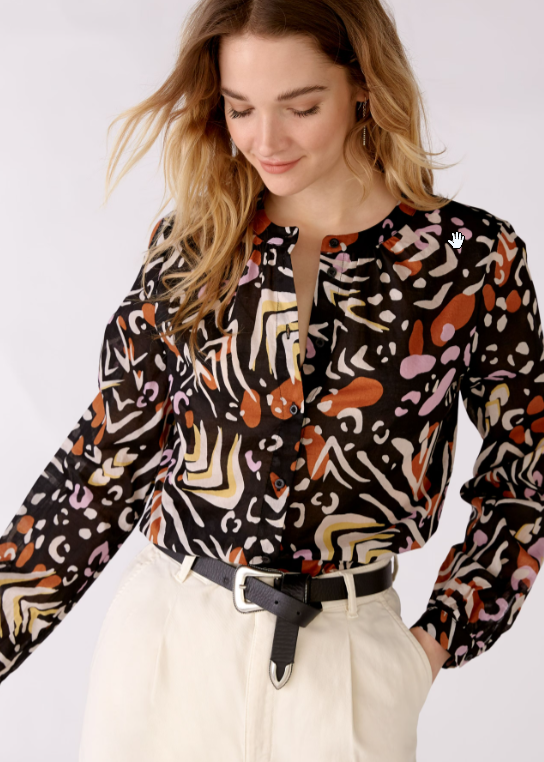 Ouí Blusa estampada