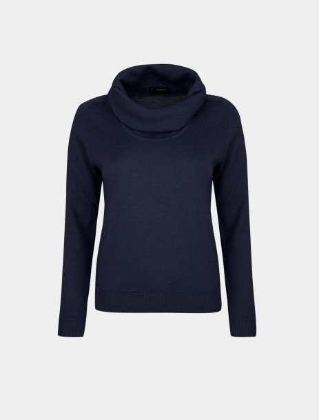 Scorpion knitted turtleneck sweater 