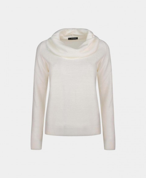 Scorpion knitted turtleneck sweater 