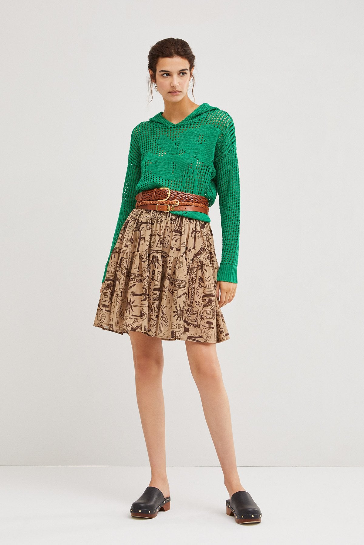 Ottod'Ame Knitted Hood