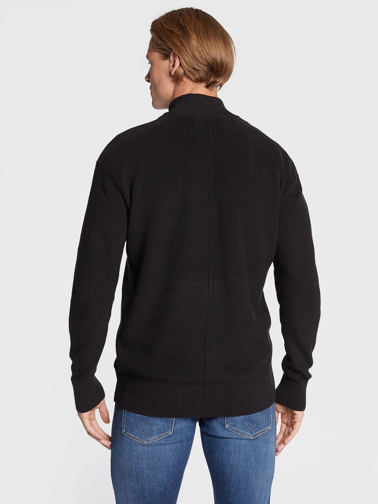 Blusão de Malha Calvin Klein com Fecho